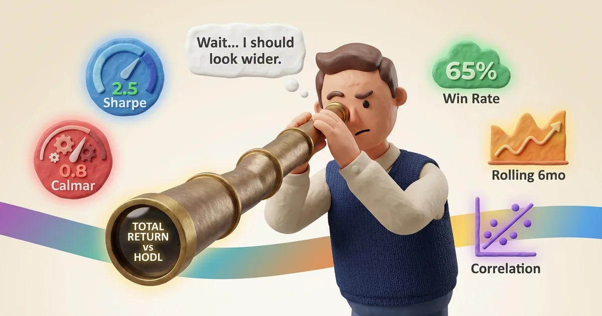 Benchmark Tunnel Vision: When the HODL Comparison Misleads