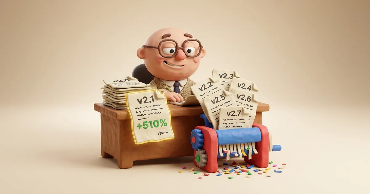 Confirmation Bias: I Built 8 Strategy Variants. 6 Failed. Here's Why You Saw One.