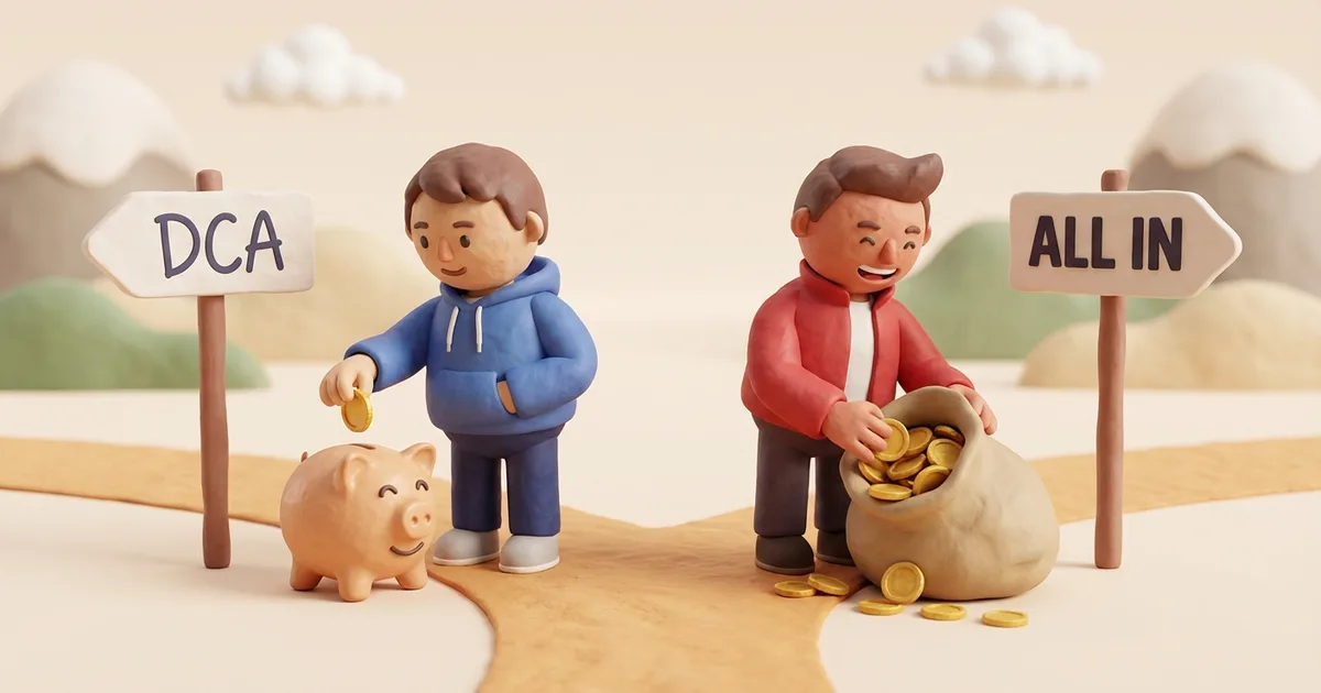 DCA vs Lump Sum: What the Data Actually Says